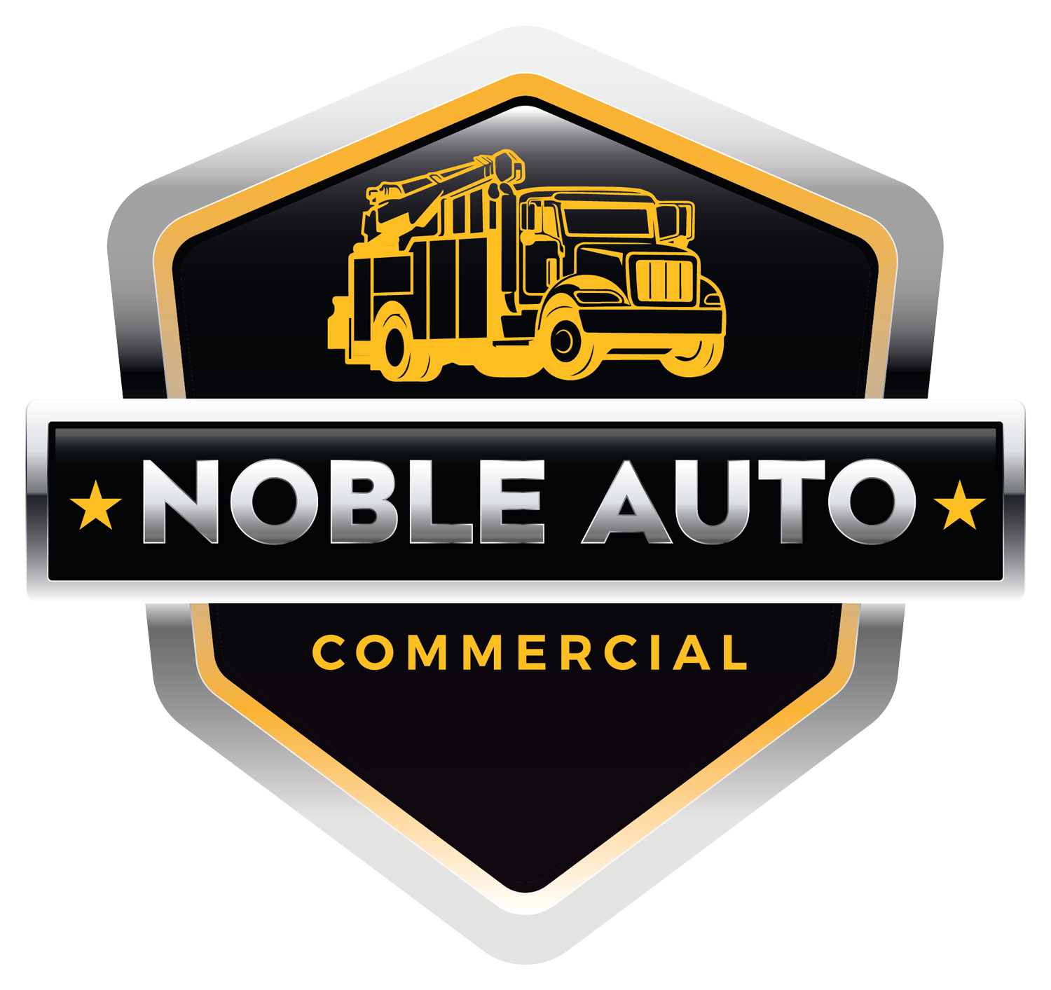 Noble Auto Commercial Logo, Indiana Truck Equipment Outfitters